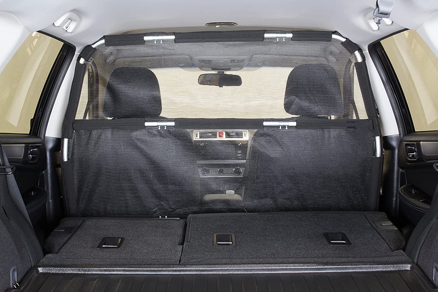 Deluxe Dog Barrier for Large SUVs and Full Sized Sedans